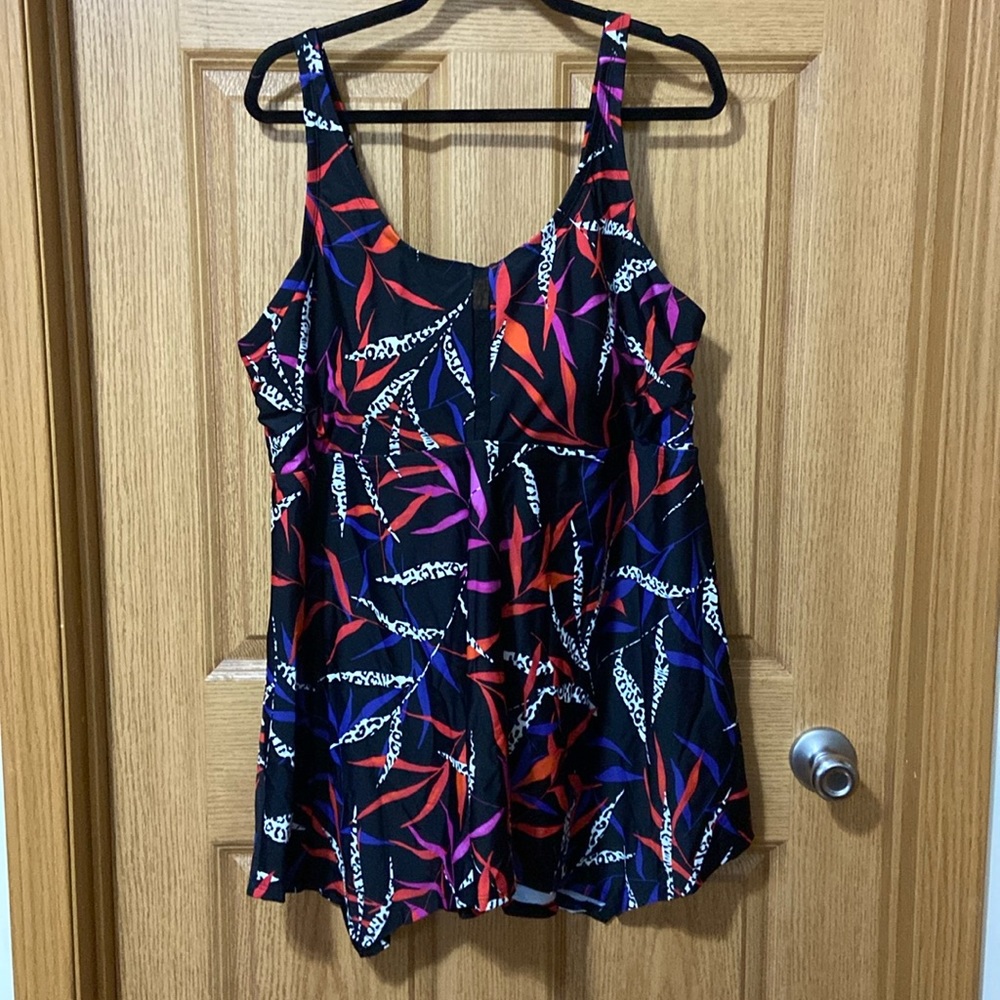 New Longer Length Tankini Top Swimsuits For All Plus Size 22